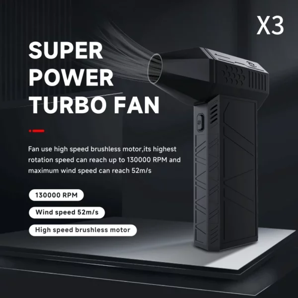 blower jet portabel super power turbo fan